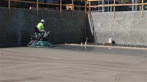 Concrete buffing Lincoln aug 2020 